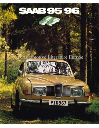 1972 SAAB 95 & 96 BROCHURE DUTCH