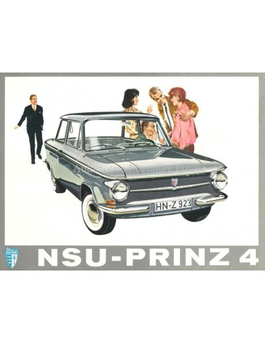 1961 NSU PRINZ 4 BROCHURE DUTCH