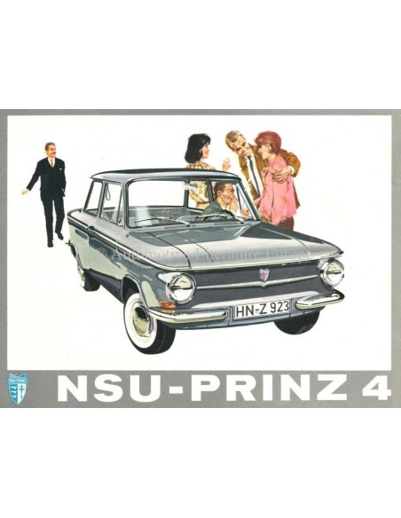 1961 NSU PRINZ 4 BROCHURE DUTCH