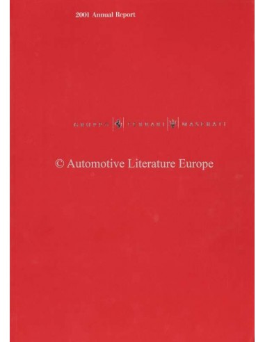 2001 FERRARI & MASERATI ANNUAL REPORT ENGLISH