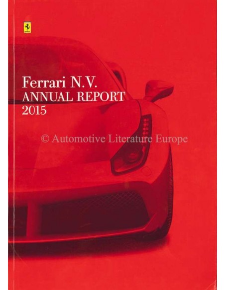 2015 FERRARI ANNUAL REPORT ENGLISH