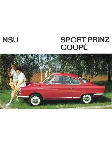 1971 NSU SPORT-PRINZ COUPÉ BROCHURE DUITS