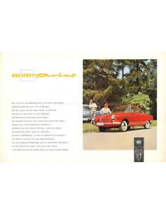 1971 NSU SPORT-PRINZ BROCHURE DUITS