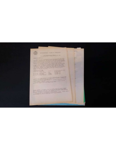 1965 36. GROßER PREIS VON ITALIEN (MONZA) OFFIZIELLER KATALOG ITALIENISCH