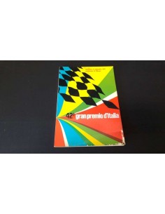 1971 42E GRAND PRIX VAN ITALIE (MONZA) OFFICIELE CATALOGUS ITALIAANS