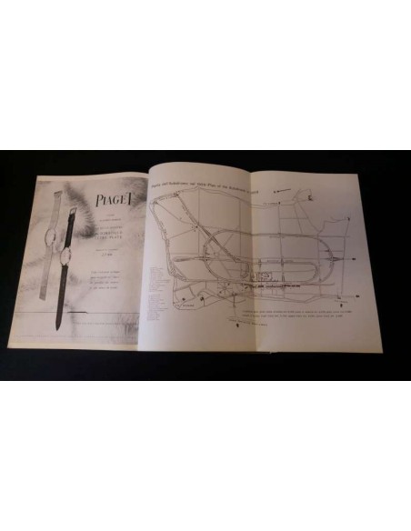 1962 33RD GRAND PRIX OF ITALY (MONZA) OFFICIAL CATALOGUE ITALIAN