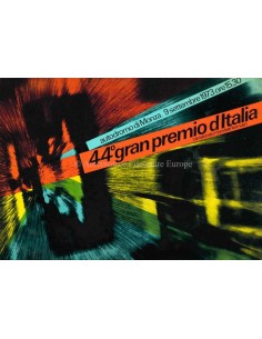 1973 44. GROßER PREIS VON ITALIEN (MONZA) OFFIZIELLER KATALOG ITALIENISCH