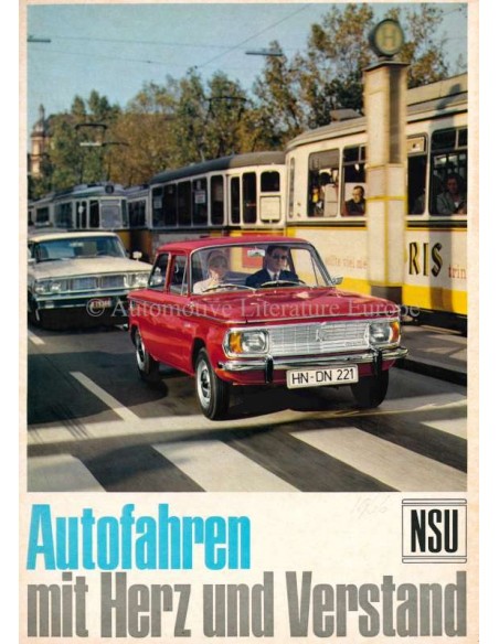1966 NSU TYP 110 BROCHURE GERMAN