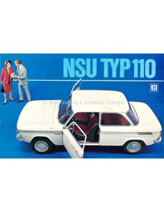 1966 NSU TYP 110 BROCHURE DUTCH