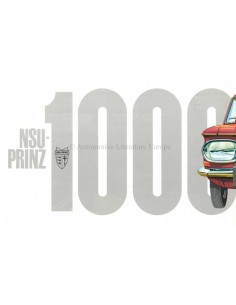 1965 NSU PRINZ 1000 PROSPEKT NIEDERLÄNDISCH
