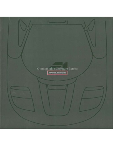 2012 MCLAREN MP4-12C HARDCOVER PROSPEKT DEUTSCH