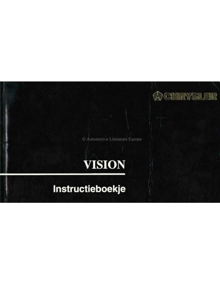 1993 CHRYSLER VISION OWNER'S MANUAL DUTCH
