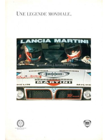 1993 LANCIA DELTA BROCHURE ITALIAN