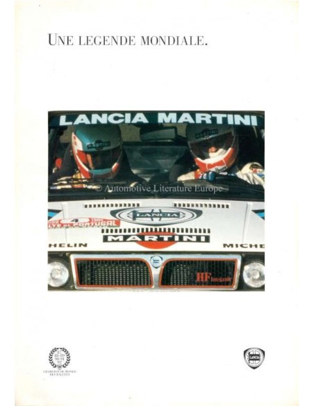 1993 LANCIA DELTA BROCHURE ITALIAANS