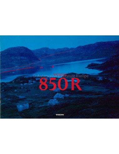 1996 VOLVO 850 R BROCHURE GERMAN