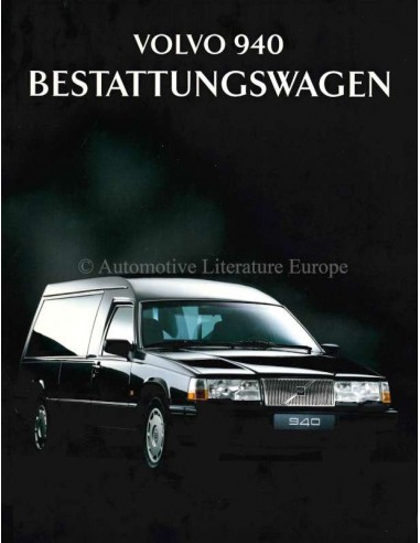 1995 VOLVO 940 FUNERAL CAR BROCHURE GERMAN