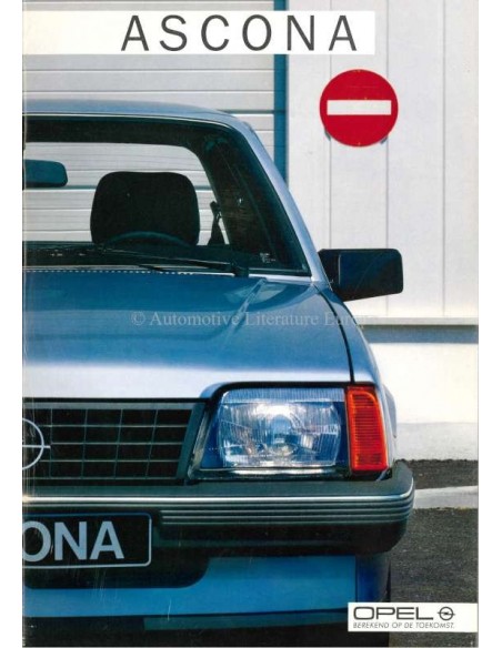 1984 OPEL ASCONA C BROCHURE DUTCH