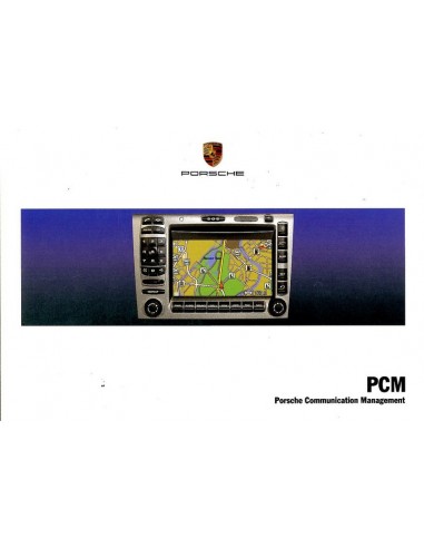 2006 PORSCHE PCM INSTRUCTIEBOEKJE DUITS