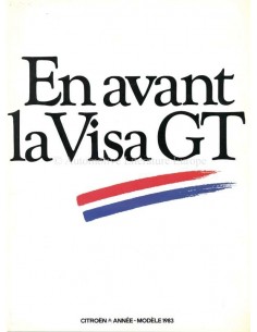 1982 CITROEN VISA GT PROSPEKT FRANZÖSISCH