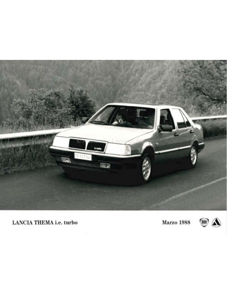 1988 LANCIA GENEVA PRESSKIT ENGLISH