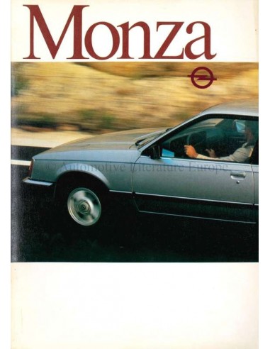 1982 OPEL MONZA & SENATOR BROCHURE NEDERLANDS