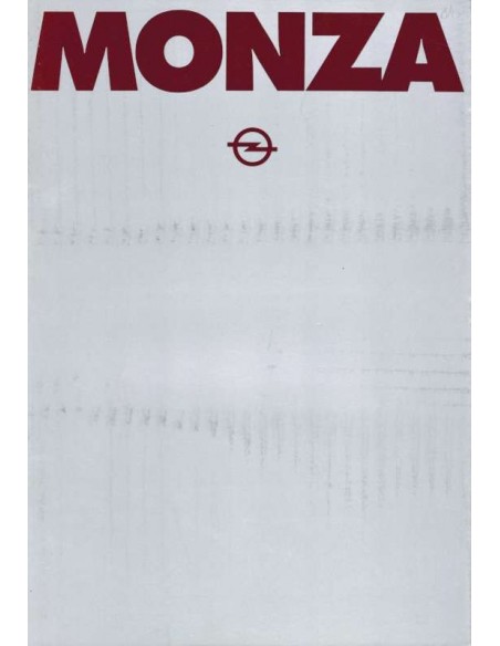 1978 OPEL MONZA BROCHURE ITALIAN