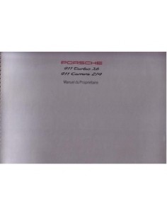 1993 PORSCHE 911 TURBO & CARRERA INSTRUCTIEBOEKJE FRANS