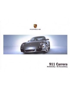 2008 PORSCHE 911 CARRERA VERKORT INSTRUCTIEBOEKJE DUITS