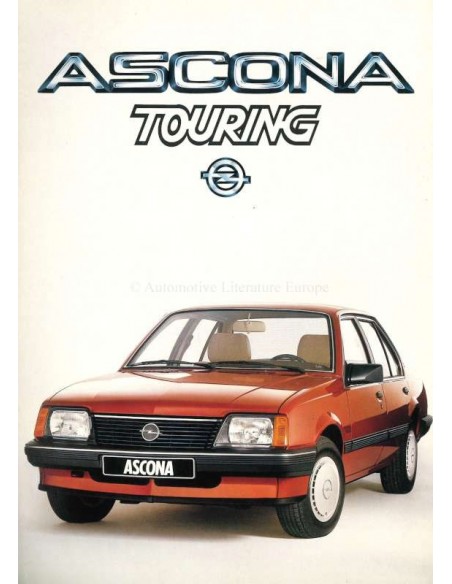 1984 OPEL ASCONA C TOURING BROCHURE DUTCH