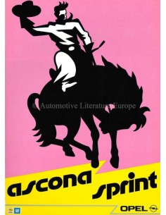 1988 OPEL ASCONA C BROCHURE NEDERLANDS