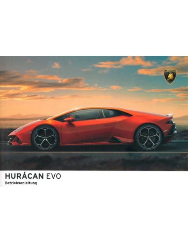 2019 LAMBORGHINI HURACAN EVO OWNERS MANUAL GERMAN