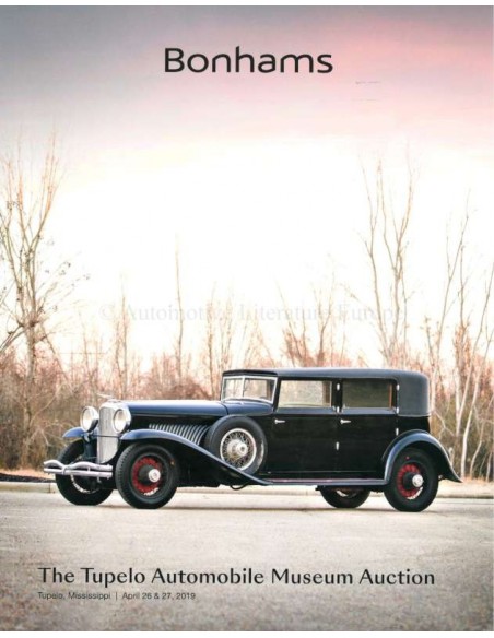 2019 BONHAMS VEILING CATALOGUS