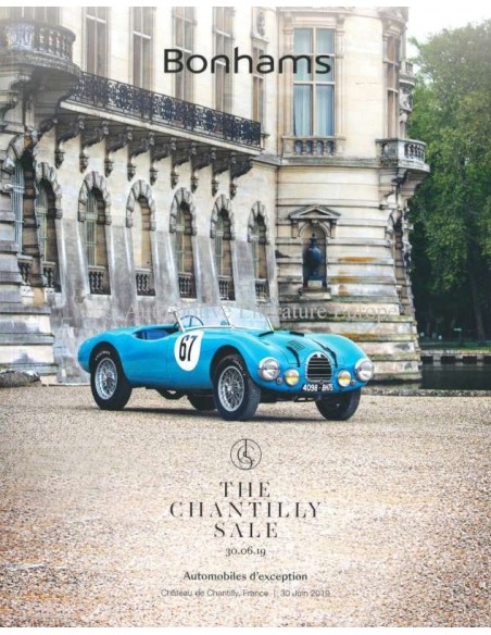2019 BONHAMS THE CHANTILLY SALE MUSEUM AUKTION KATALOG