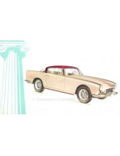 1956 FERRARI 250 GRANTURISMO BROCHURE ENGELS 2