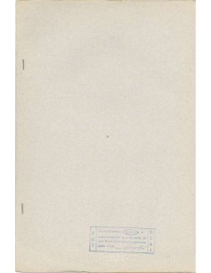 1968 DE TOMASO MANGUSTA F.I.A. GR.4 HOMOLOGATION DATENBLATT ITALIENISCH 2