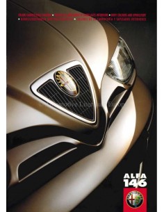 1999 ALFA ROMEO 146 KAROSSERIEFARBEN UND POLSTERSTOFFE PROSPEKT