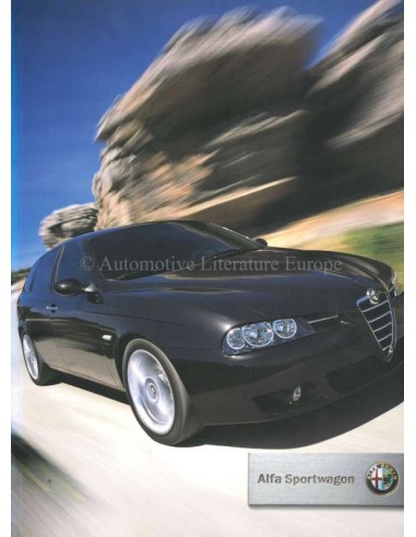 2003 ALFA ROMEO 156 SPORTWAGON PROSPEKT NIEDERLANDISCH