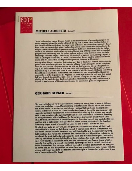 2019 FERRARI F8 TRIBUTO MEDIA BROCHURE ENGELS