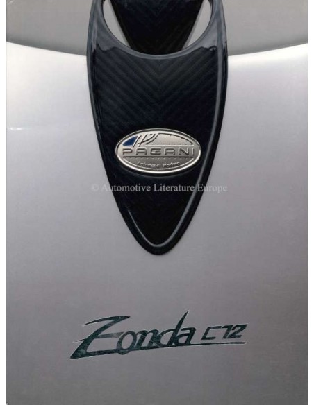 1999 PAGANI ZONDA C12 / C12 S BROCHURE FRANS