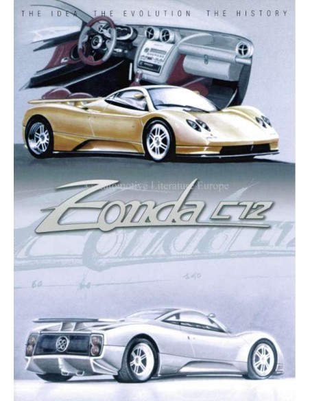 1999 PAGANI ZONDA C12 / C12 S BROCHURE FRENCH