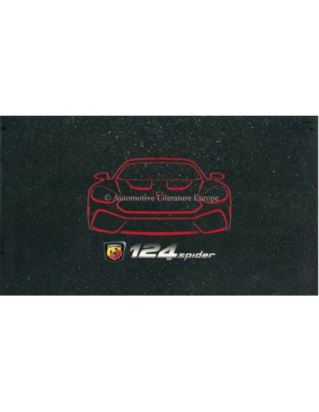 2016 ABARTH 124 SPIDER PROSPEKT ITALIENISCH