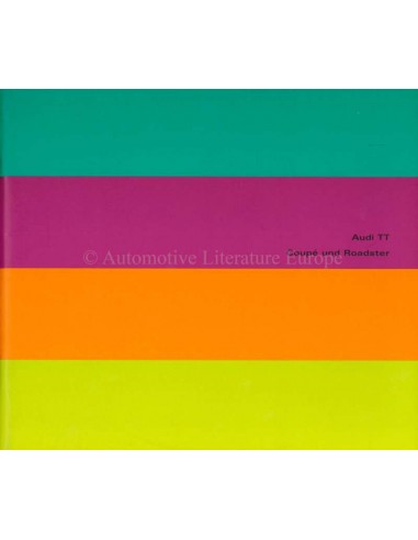 1996 AUDI TT BROCHURE