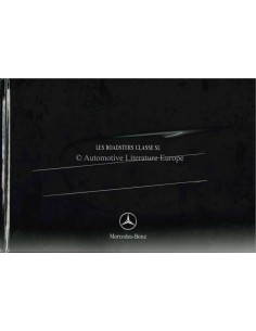 2005 MERCEDES BENZ SL HARDCOVER PROSPEKT FRANZÖSISCH