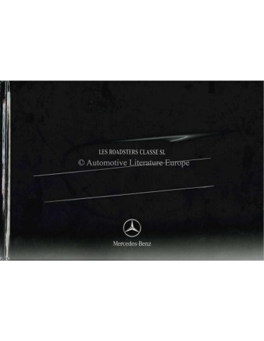 2005 MERCEDES BENZ SL HARDCOVER PROSPEKT FRANZÖSISCH