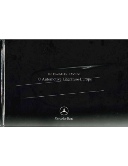 2005 MERCEDES BENZ SL HARDCOVER PROSPEKT FRANZÖSISCH