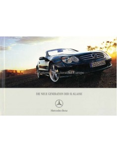 2006 MERCEDES BENZ SL HARDCOVER BROCHURE DUITS