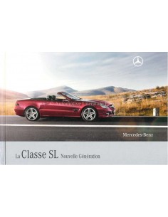 2008 MERCEDES BENZ SL HARDCOVER BROCHURE FRANS