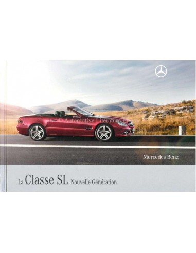 2008 MERCEDES BENZ SL HARDCOVER BROCHURE FRANS