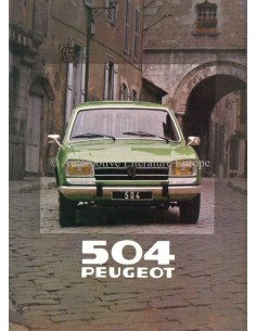 1980 PEUGEOT 504 BREAK BROCHURE NEDERLANDS