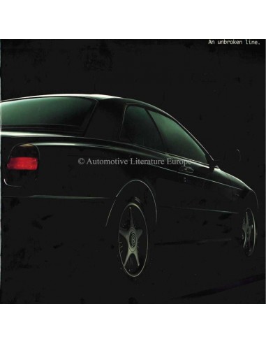 1994 BENTLEY JAVA BROCHURE ENGLISH